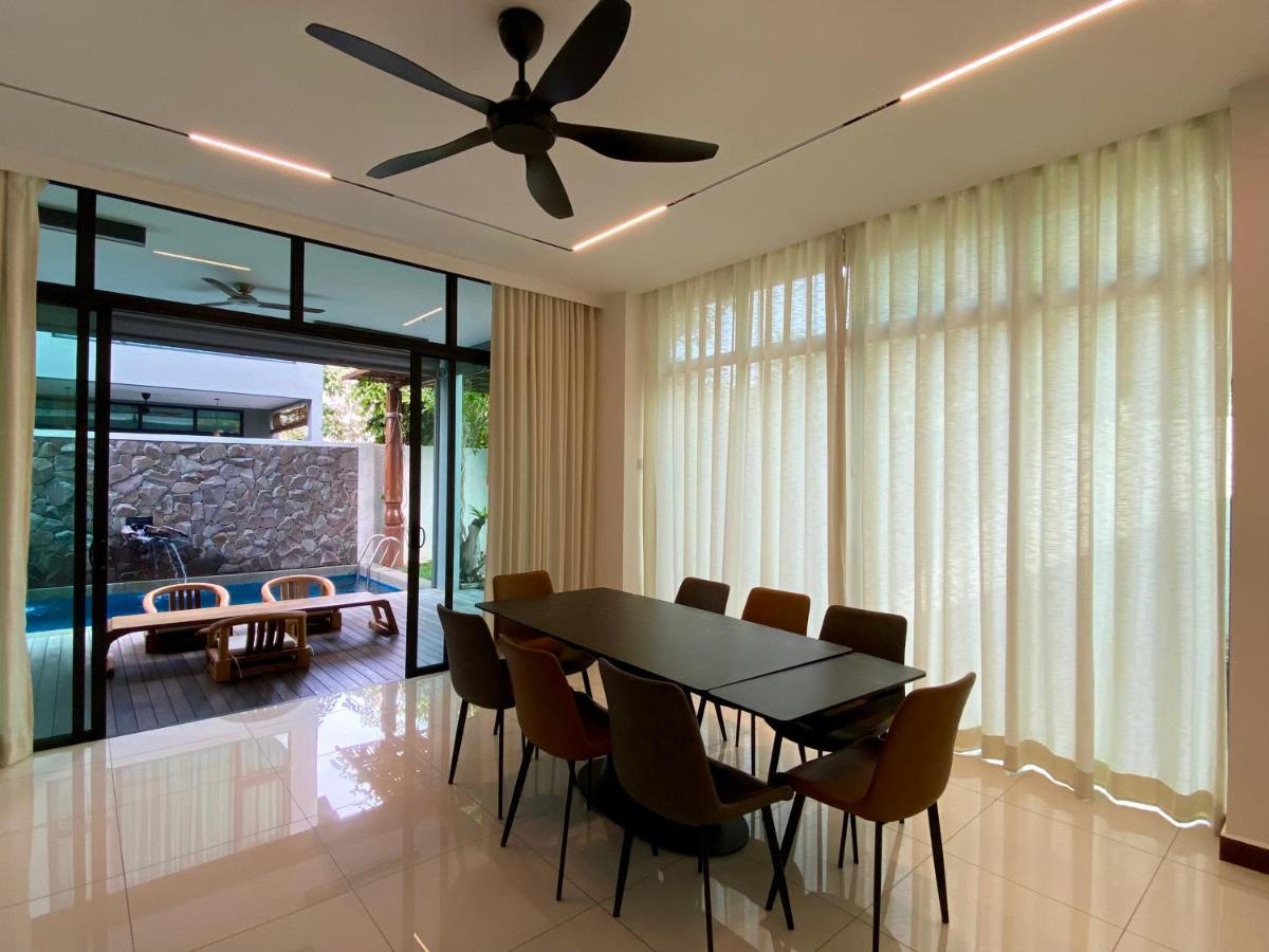 Ikiru 18 Private Saltwater Pool Villa, 3 Ensuite Br, Outdoor Bbq, 5 Mins To Beach Pantai Cenang  Exteriér fotografie