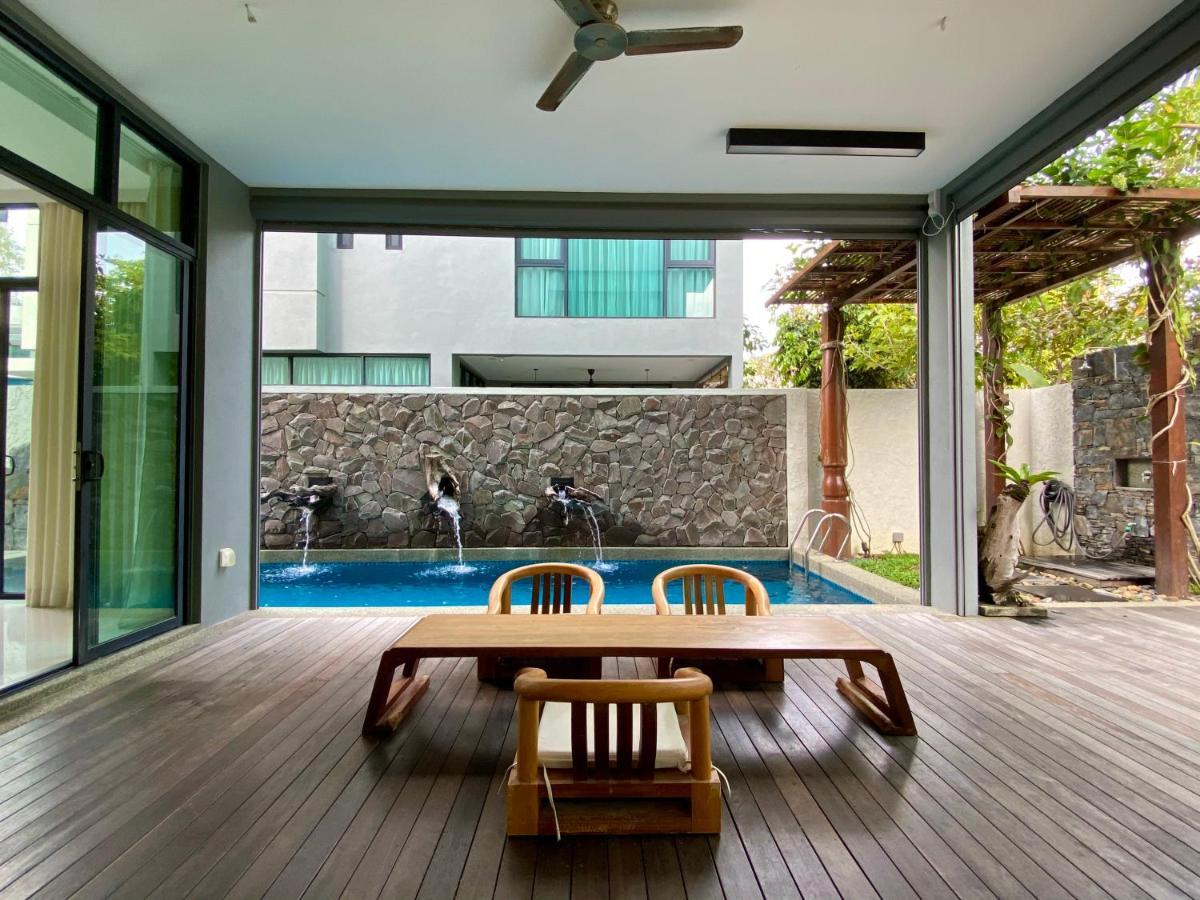 Ikiru 18 Private Saltwater Pool Villa, 3 Ensuite Br, Outdoor Bbq, 5 Mins To Beach Pantai Cenang  Exteriér fotografie