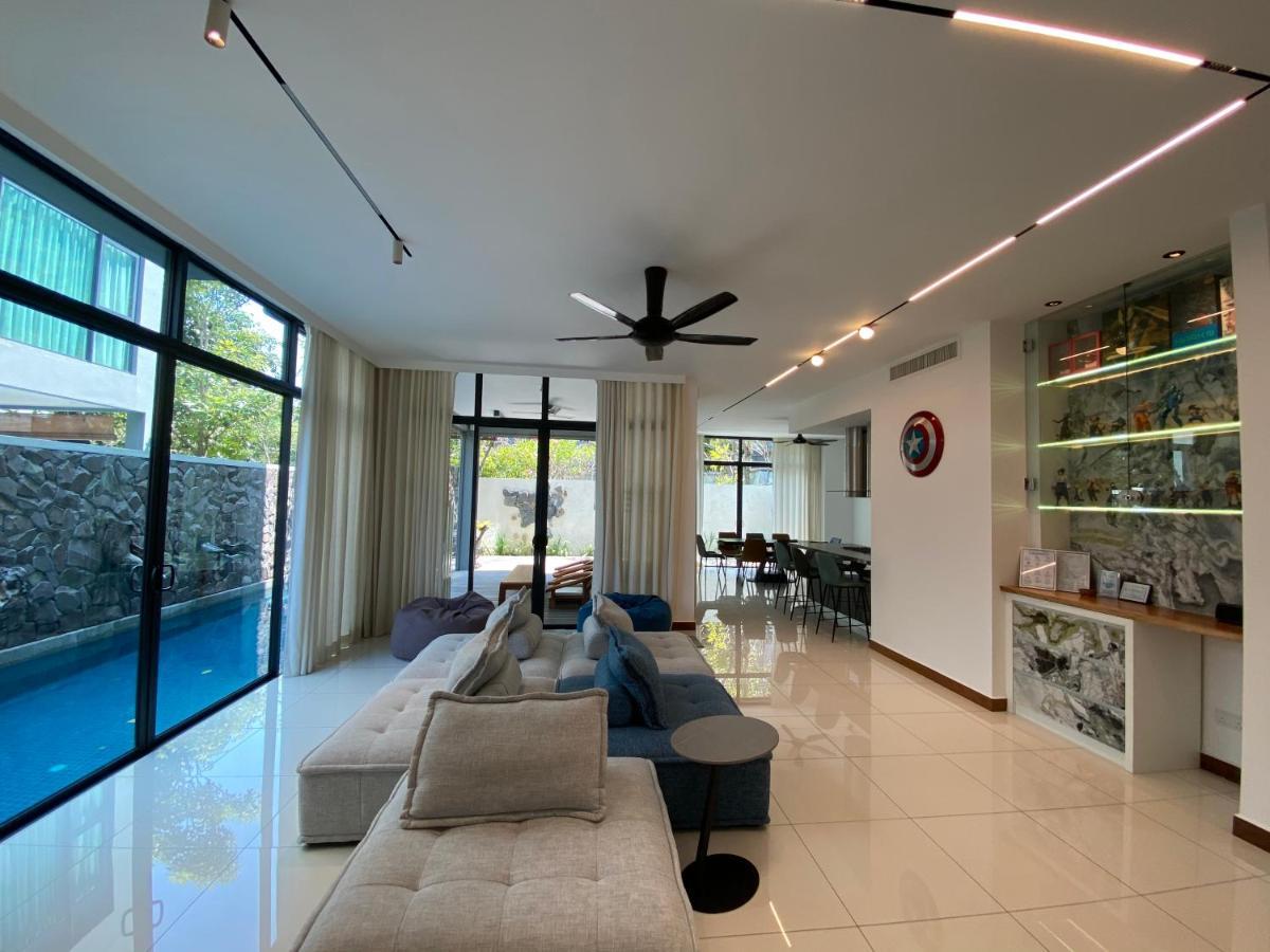 Ikiru 18 Private Saltwater Pool Villa, 3 Ensuite Br, Outdoor Bbq, 5 Mins To Beach Pantai Cenang  Exteriér fotografie